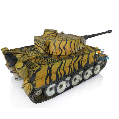 TOUCAN RC HOBBY Heng Long 1/16 TK7.0 Plastic German Tiger I Panther RTR RC Tank 3818/3819 360 Degrees Turret Infrared Combat BB Sounds Lights Smoke Model