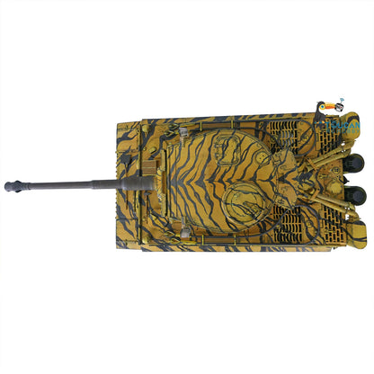 TOUCAN RC HOBBY Heng Long 1/16 TK7.0 3818 Tiger I RTR RC-Panzer FPV 360-Grad-Turm Rohr-Rücklauf Rauch Metallketten Antriebs- und Leiträder Laufrollen handlackiert