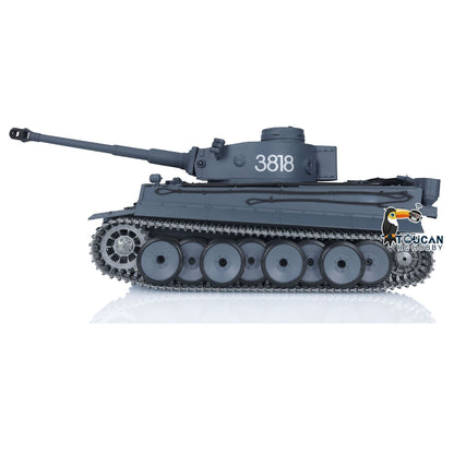 TOUCAN RC HOBBY Heng Long 1/16 TK7.0 Promotion 3818 Tiger I RTR RC Tank FPV 360 Degrees Turret Barrel Recoil Smoke BB IR Metal Tracks Sprockets Idlers Wheels