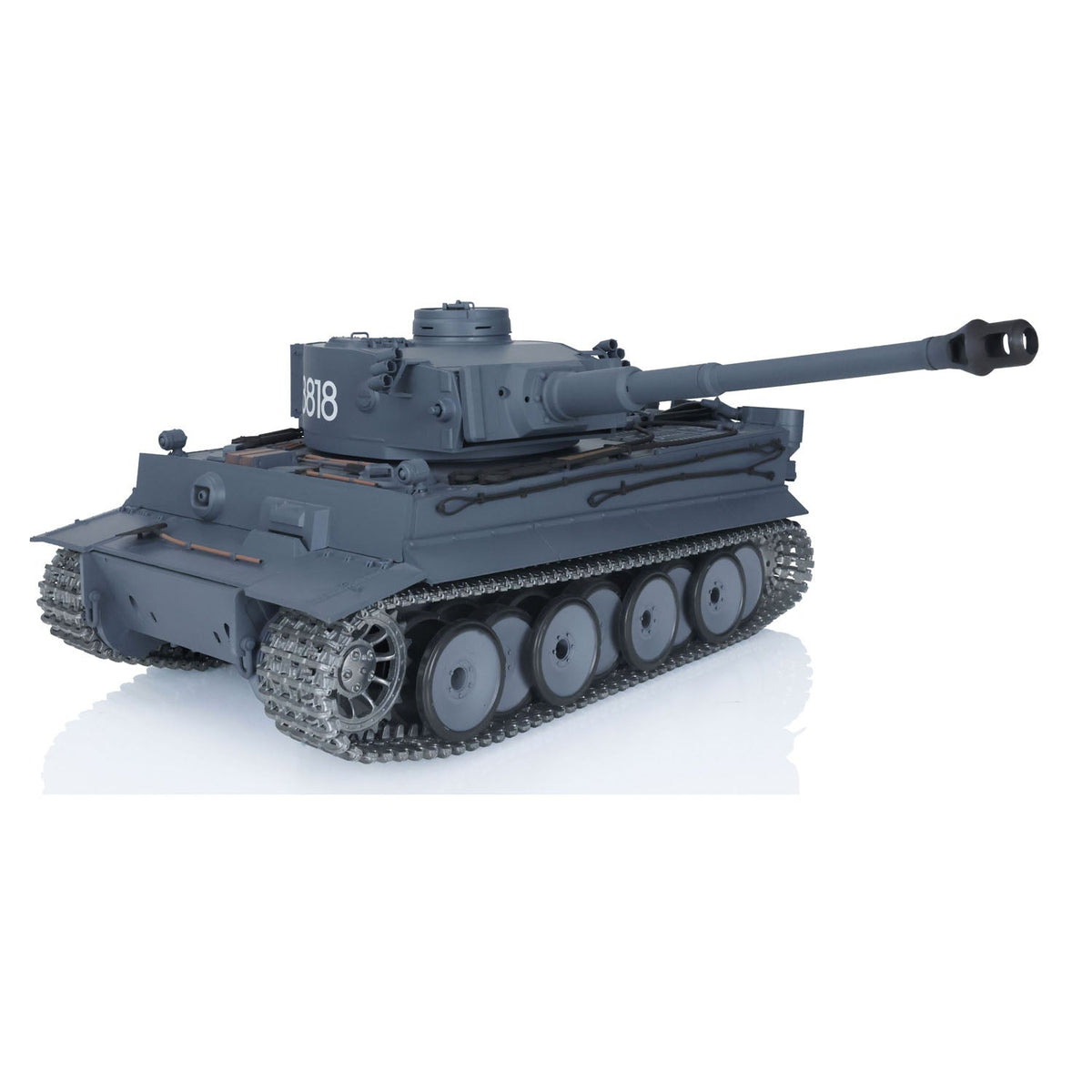 TOUCAN RC HOBBY Heng Long 1/16 TK7.0 Plastic German Tiger I Panther RTR RC Tank 3818/3819 360 Degrees Turret Infrared Combat BB Sounds Lights Smoke Model