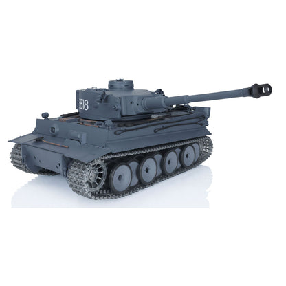 TOUCAN RC HOBBY Heng Long 1/16 TK7.0 Plastic German Tiger I Panther RTR RC Tank 3818/3819 360 Degrees Turret Infrared Combat BB Sounds Lights Smoke Model