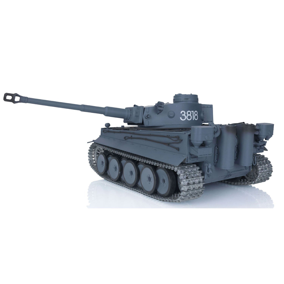 TOUCAN RC HOBBY Heng Long 1/16 TK7.0 Plastic German Tiger I Panther RTR RC Tank 3818/3819 360 Degrees Turret Infrared Combat BB Sounds Lights Smoke Model