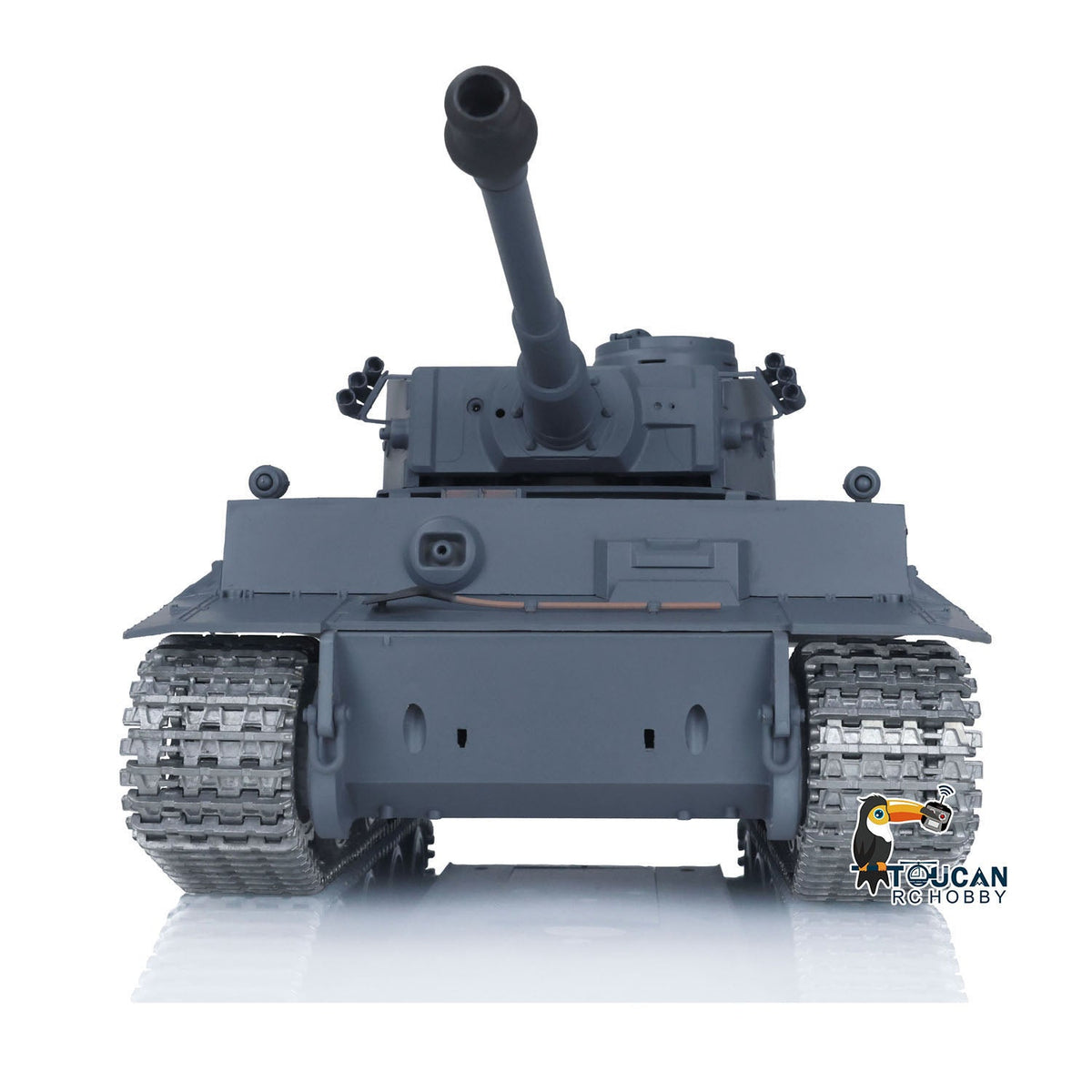 TOUCAN RC HOBBY Heng Long 1/16 TK7.0 Promotion 3818 Tiger I RTR RC Tank FPV 360 Degrees Turret Barrel Recoil Smoke BB IR Metal Tracks Sprockets Idlers Wheels