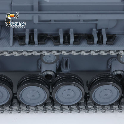 TOUCAN RC HOBBY Heng Long 1/16 TK7.0 Promotion German Panzer IV F2 3859 RTR RC Tank 360 Degrees Turret Smoke Infrared Combat BB Metal Barrel Tracks Sprockets Idlers Wheels