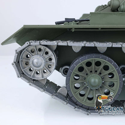 TOUCAN RC HOBBY Heng Long 1/16 TK7.0 Promotion Soviet T34-85 RTR RC Tank 3909 with 360 Degrees Turret BB Infrared Combat Smoke Metal Sprockets Idlers Wheels