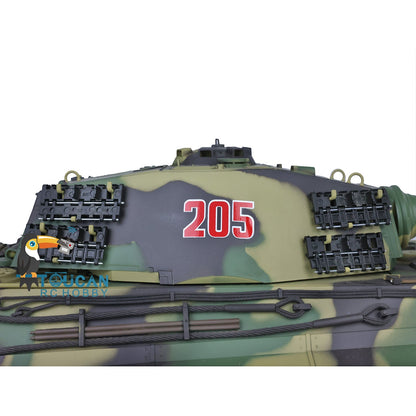 TOUCAN RC HOBBY Heng Long 1/16 TK7.0 German King Tiger 3888A German Leopard2A6 3889 RTR RC Tank Barrel Recoil BB IR Smoke Metal Idlers Sprockets Wheels Tracks