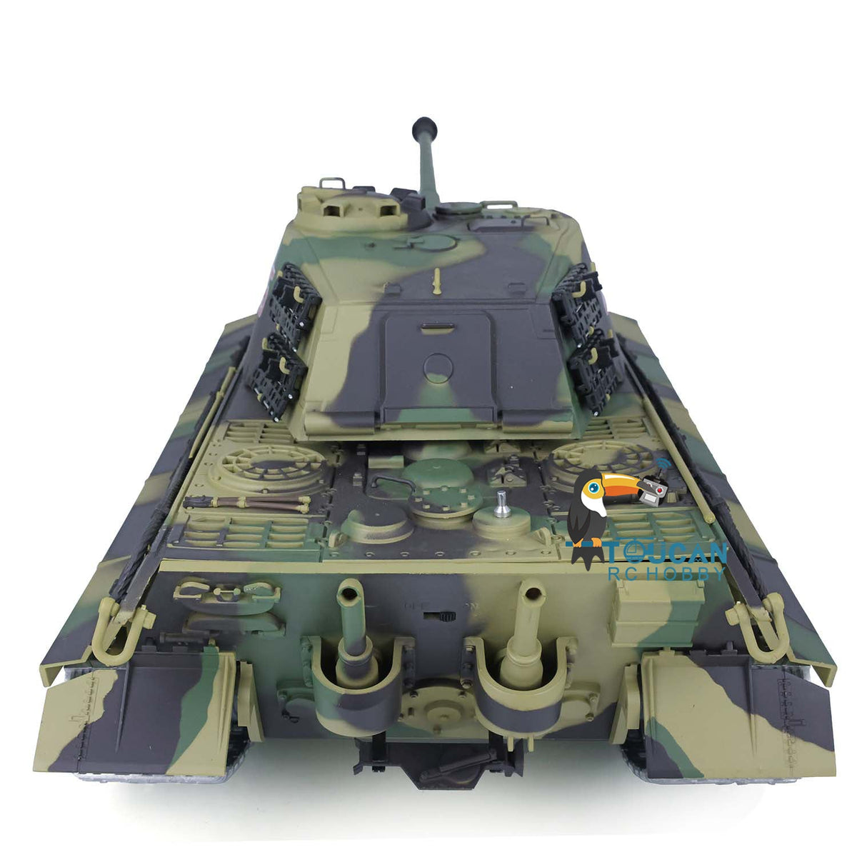 TOUCAN RC HOBBY Heng Long 1/16 TK7.0 German King Tiger 3888A German Leopard2A6 3889 RTR RC Tank Barrel Recoil BB IR Smoke Metal Idlers Sprockets Wheels Tracks