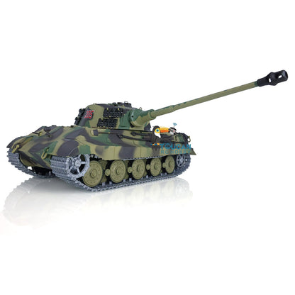TOUCAN RC HOBBY Heng Long 1/16 TK7.0 German King Tiger 3888A German Leopard2A6 3889 RTR RC Tank Barrel Recoil BB IR Smoke Metal Idlers Sprockets Wheels Tracks