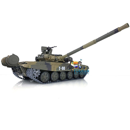 TOUCAN RC HOBBY Heng Long 1/16 TK7.0 Plastic Russian T90 RTR RC Tank 3938 with Steel Gearbox Metal Barrel Recoil 360 Degrees Turret BB Unit Infrared Combat