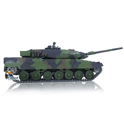 TOUCAN RC HOBBY Heng Long 1/16 TK7.0 German King Tiger 3888A German Leopard2A6 3889 RTR RC Tank Barrel Recoil BB IR Smoke Metal Idlers Sprockets Wheels Tracks