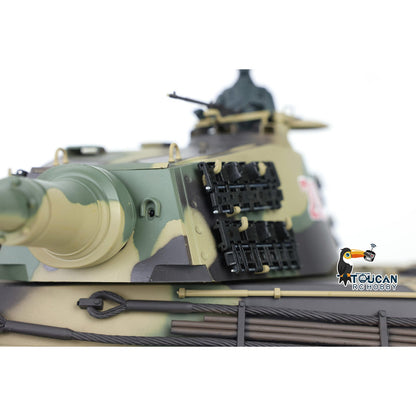 TOUCAN RC HOBBY Heng Long 1/16 TK7.0 Plastic German King Tiger Henschel 3888A RTR RC Tank with Barrel Recoil Infrared Combat BB Smoke Unit Sound Light