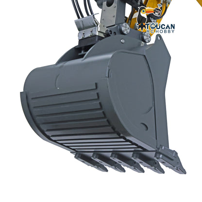 TOUCAN RC HOBBY Kabolite Greifer/Schere/Metall-Reißzahn/Löffel für 1/14 K970 Hydraulik-RC-Bagger DIY-Modellteil für anspruchsvolle Modellbauer