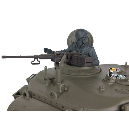 TOUCAN RC HOBBY Heng Long 1/16 Plastic TK7.0 3838 M26 RTR RC Tank Steel Gearbox FPV 360 Degrees Turret Infrared System Smoke BB Unit Sounds Lights