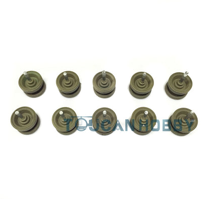 TOUCAN RC HOBBY Plastic Tracks Sprockets Road Driving Wheels Suspension Bars Idlers Stickers Decoration Parts Bag For Heng Long 1/16 USA M26 Pershing 3838 RC Tank