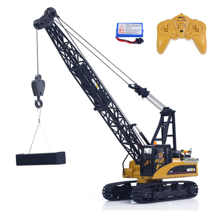 TOUCAN RC HOBBY HUINA 572 1/14 Scale RC Construction Crane Truck Tower Excavator Children Ready to Run Simulated Light Sound Effects