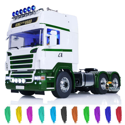 TOUCAN RC HOBBY LESU 1:14 DIY RC Tractor Truck for 6x6 Remote Control Cars Model