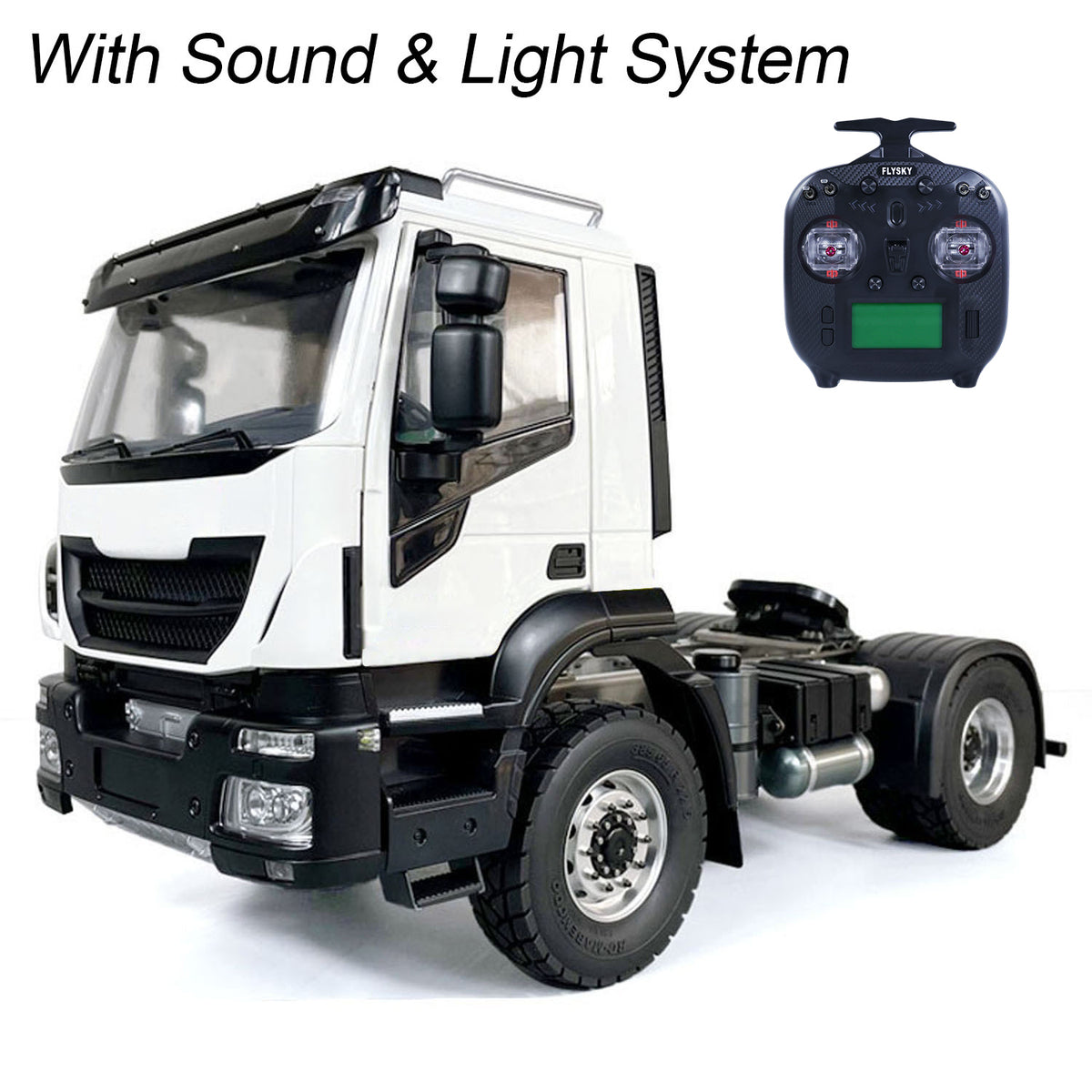 TOUCAN RC HOBBY MODO 1/14 RC Tractor Truck 4x2 2-speed Radio Control Car Model Differential Lock Axle Painted Assembled PNP Version Servo ESC