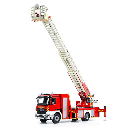 TOUCAN RC HOBBY 2Speed 1/14 4*4 Metal Chassis Electric Remote Control Lift Ladder Fire Truck RC Model Vehicle Radio No Battery Charger