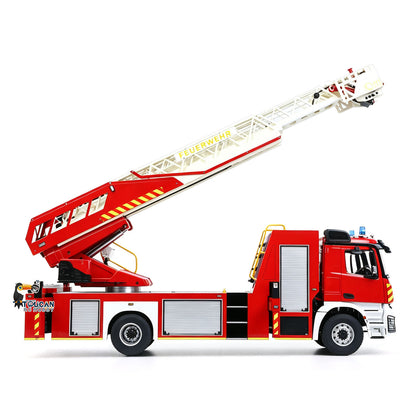TOUCAN RC HOBBY 2Speed 1/14 4*4 Metal Chassis Electric Remote Control Lift Ladder Fire Truck RC Model Vehicle Radio No Battery Charger