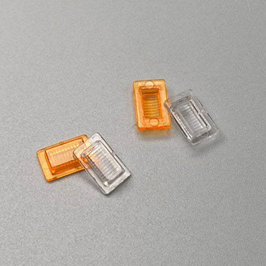 TOUCAN RC HOBBY 3V LED Plastic Side Skirt Light Warning Lamp for 1/14 DIY Remote Control Tractor Truck R470 R620 Model Car Upgrade