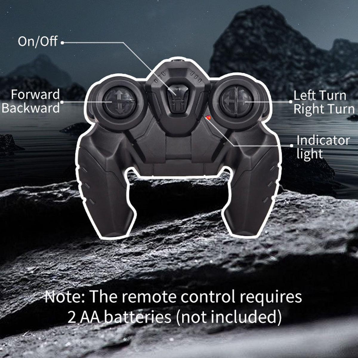 TOUCAN RC HOBBY JJRC 1:18 RC Off Road Car Q191 Waterproof Remote Control Amphibious Vehicle 360 Rotation Stunt Car Electric 4WD Ready To Run Battery