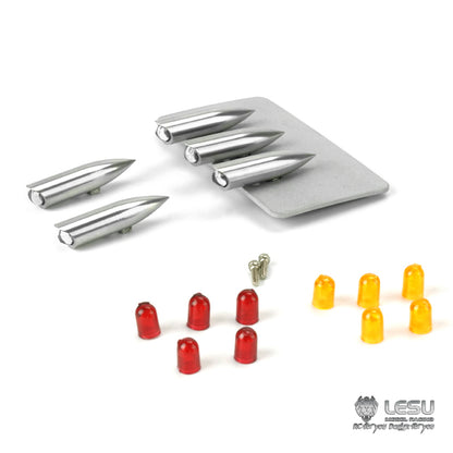 In Stock TOUCAN RC HOBBY LESU 1/14 Metal 6*6 Chassis KING 540 Motor 3PCS Servos Accessory for Radio Controlled TAMIIYA Tractor Truck DIY Cars Model