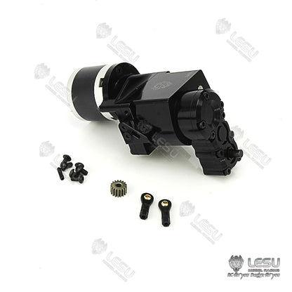 TOUCAN RC HOBBY LESU Gearbox Transmission 2Speed Motor 1/14 1/5 Planetary Reduction for 1/14 RC Tractor Truck Dumper Remote Controlled Lorry Car Hobby Model