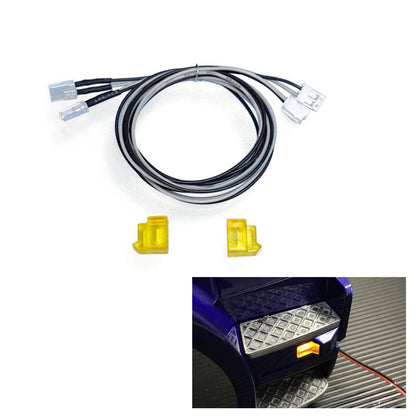 TOUCAN RC HOBBY Foot Pedal Light Plastic 3V LED Turn Lamp for DIY 1:14 Remote Control Tractor Truck R620 R470 Model Car Accessorie Upgrade
