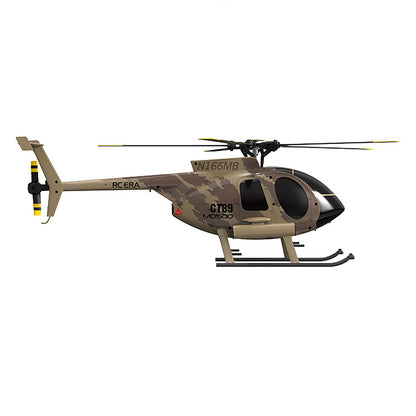 TOUCAN RC HOBBY 1/28 RCERA ferngesteuerter Kunststoff-Hubschrauber C189, zwei bürstenlose Motoren, Metall-Servo, Modell ohne Querruder für Erwachsene