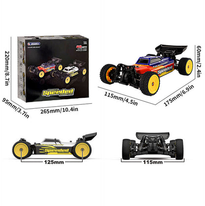 TOUCAN RC HOBBY JiaBaiLe 1/24 Electric Remote Control Off Road Car 2401A 35KM/H High Speed RC Vehicle Model CVD Drive Shafts Metal Chassis Battery RTR