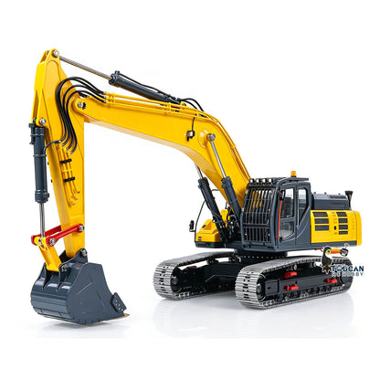 TOUCAN RC HOBBY Metal LESU 1/14 Remote Control Hydraulic Tracked Excavator SK500 RC Digger 6CH Valve 3MAP Pump Brass Relief Valve Light System