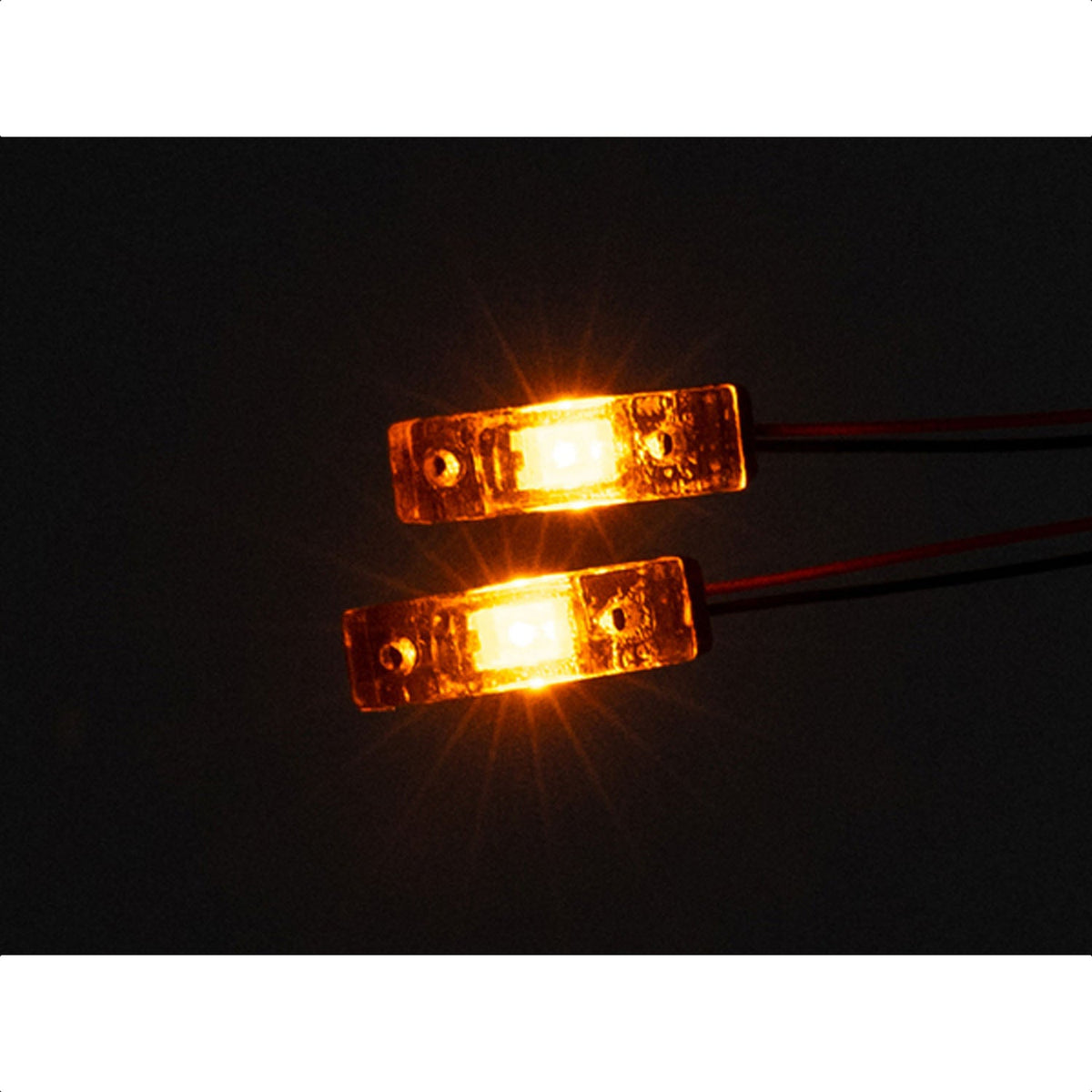 TOUCAN RC HOBBY LED Kunststoff 2,2V-3V Warnleuchte Begrenzungsleuchte für DIY 1/14 RC Traktor LKW Planierraupe Bagger Kipper R470 770S 3363 1851