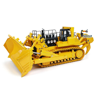 TOUCAN RC HOBBY JDMODEL 575 Metal 1/14 Remote Controlled Bulldozer Heavy Hydraulic Construction Truck Frsky X14 Radio Sound Light for Vehicle Enthusiast