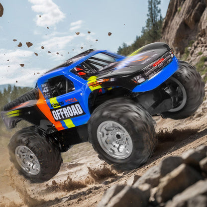 TOUCAN RC HOBBY JJRC 2.4G Remote Control Off Road Vehicle 1/14 4WD Rock Crawler Car Q205 Amphibious Waterproof Pickup Truck 360 Rotation RTR Battery