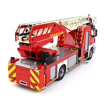 TOUCAN RC HOBBY 2Speed 1/14 4*4 Metal Chassis Electric Remote Control Lift Ladder Fire Truck RC Model Vehicle Radio No Battery Charger