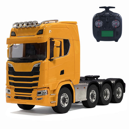 TOUCAN RC HOBBY MODO 1/14 8x8 Remote Control Tractor Truck 2Speed Transmission RC Lorry Vehicle Metal Chassis Light Sound System No Differential Lock