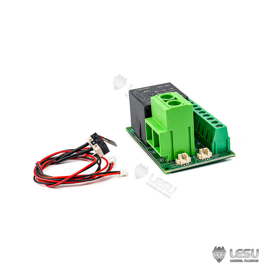 TOUCAN RC HOBBY LESU Multi-circuit Electrical Equipment Relay for Scale DIY RC Tractor Truck Hydraulic Dumper Remote Control Lorry Car Model Vehicle
