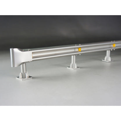 TOUCAN RC HOBBY ScaleClub Metal Highway Guardrail Road Barrier Highway Fence for 1/14 RC Tractor Remote Control Truck Car Off-road Vehicles Hobby Model