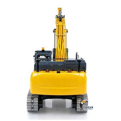 TOUCAN RC HOBBY Metal LESU 1/14 Remote Control Hydraulic Tracked Excavator SK500 RC Digger 6CH Valve 3MAP Pump Brass Relief Valve Light System