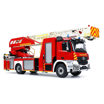 TOUCAN RC HOBBY 2Speed 1/14 4*4 Metal Chassis Electric Remote Control Lift Ladder Fire Truck RC Model Vehicle Radio No Battery Charger