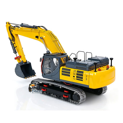 TOUCAN RC HOBBY Metal LESU 1/14 Remote Control Hydraulic Tracked Excavator SK500 RC Digger 6CH Valve 3MAP Pump Brass Relief Valve Light System