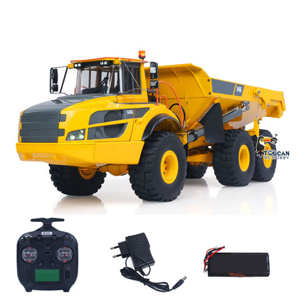 Pre-order TOUCAN RC HOBBY Double E A40G 1/16 Hydraulic RC Articulated Truck Metal RTR Dump Radio Controlled Car Construction Vehicle Hobby Model RTR