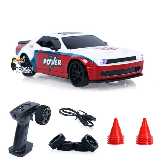 TOUCAN RC HOBBY JIABAILE 3612 4WD Plastic 1/36 RC Drift Car Gyroscope Indoor Outdoor Mini Racing Vehicles Model LED Lights Battery 2.4G Radio