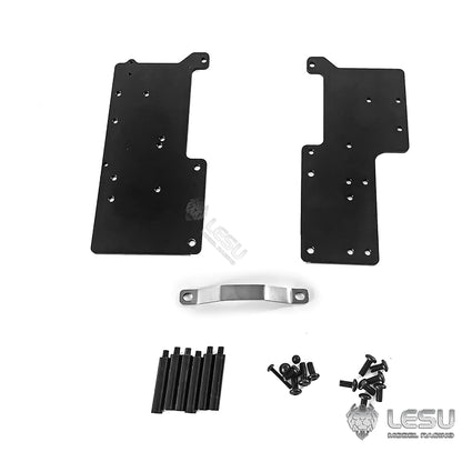 TOUCAN RC HOBBY LESU CNC Metal Platform Battery Compartment for DIY 1:14 3363 3348 1851 RC Tractor Truck Dumper Remote Controlled Tipper DIY Model
