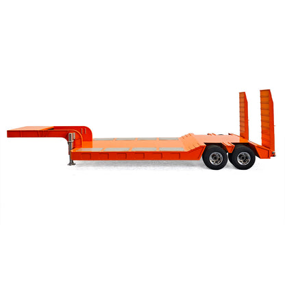 TOUCAN RC HOBBY HHG Model 2 Axles Metal Semi Trailer Spring Support Legs Tail Plate for 1/14 DIY Remote Control Tractor Truck No Light