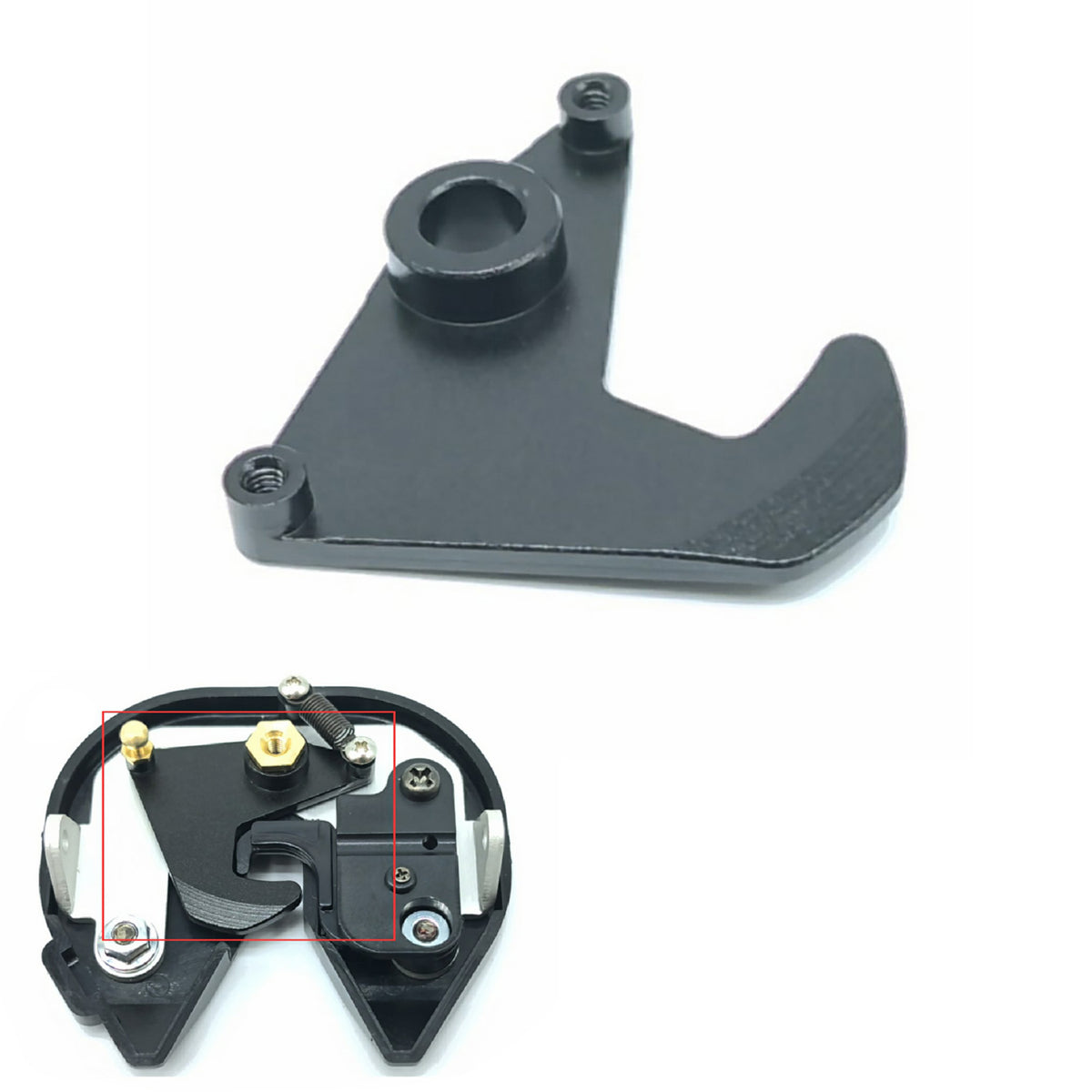 TOUCAN RC HOBBY Degree Metal Fifth Wheel Hook for 1/14 RC Tractor Truck 750 770S Radio Controlled Electric Car Spare Parts DIY