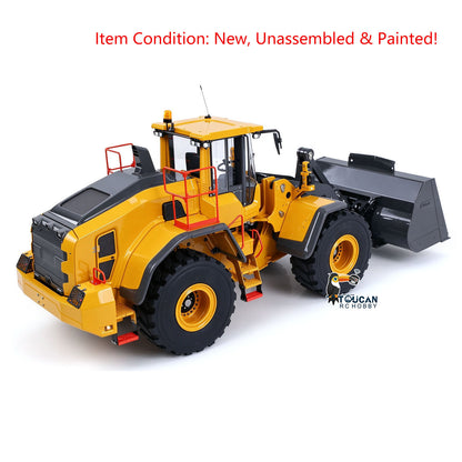 TOUCAN RC HOBBY LESU L220H 1/14 Metal Hydraulic RC Wheel Loader A0013 KIT Model 4WD Brushless Motor 2 Speed Drive Differential Lock Quick Release Bucket Sound