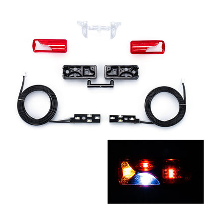 TOUCAN RC HOBBY LED 5V Kunststoff-Rücklicht für 1/14 DIY ferngesteuerte Sattelzugmaschine LKW Modell Anhänger Kipper Autozubehör