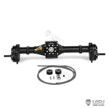 TOUCAN RC HOBBY Metal Rear Front Axle Differential Lock for LESU 1/10 UM406 RC Crawler Car Remote Controlled Climbing Truck Spare DIY Parts