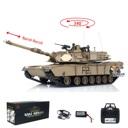 TOUCAN RC HOBBY Heng Long 1/16 TK7.0 Plastic USA M1A2 Abrams 3918 German Leopard2A6 3889 RTR RC Tank BB Infrared Combat Smoke Barrel Recoil Sound Light System